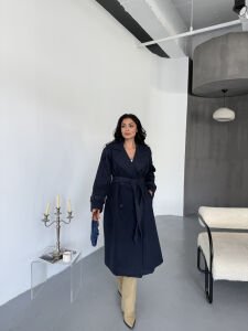 Astarlı Kaşe Kaban M - lacivert