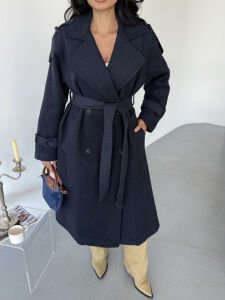 Astarlı Kaşe Kaban M - lacivert