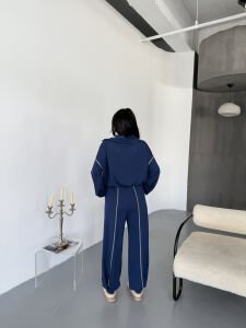 Oysho Çizgi Detay Takım S - lacivert